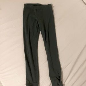 green leggings